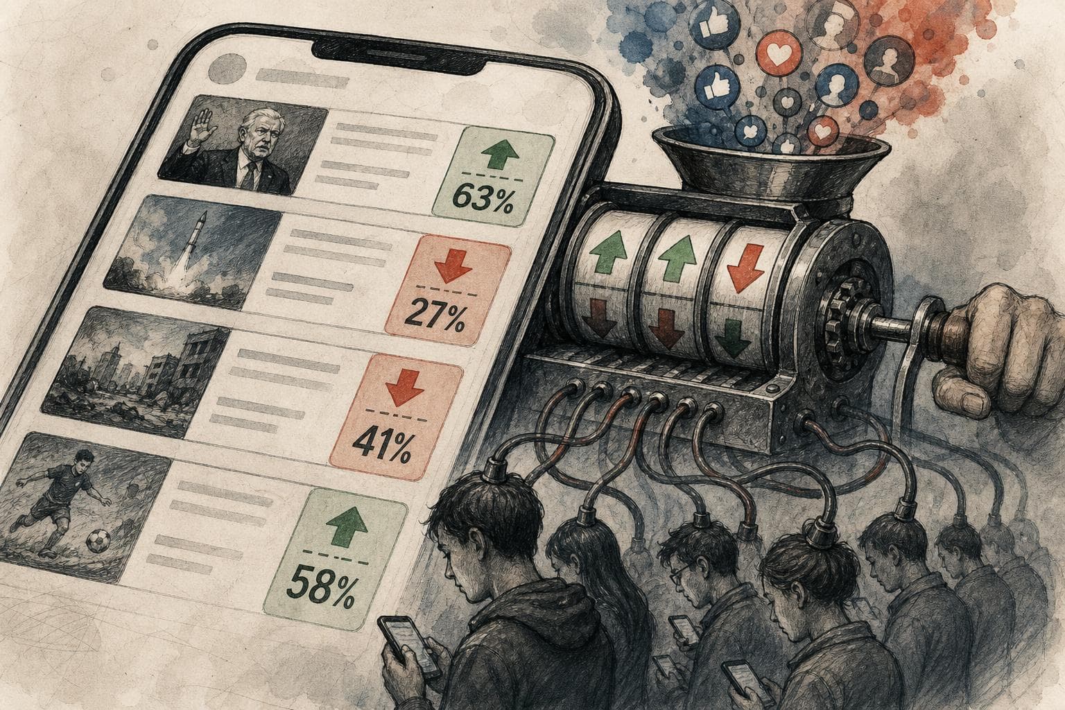 Editorial illustration for Prediction Markets Are Becoming Feeds With Odds Attached